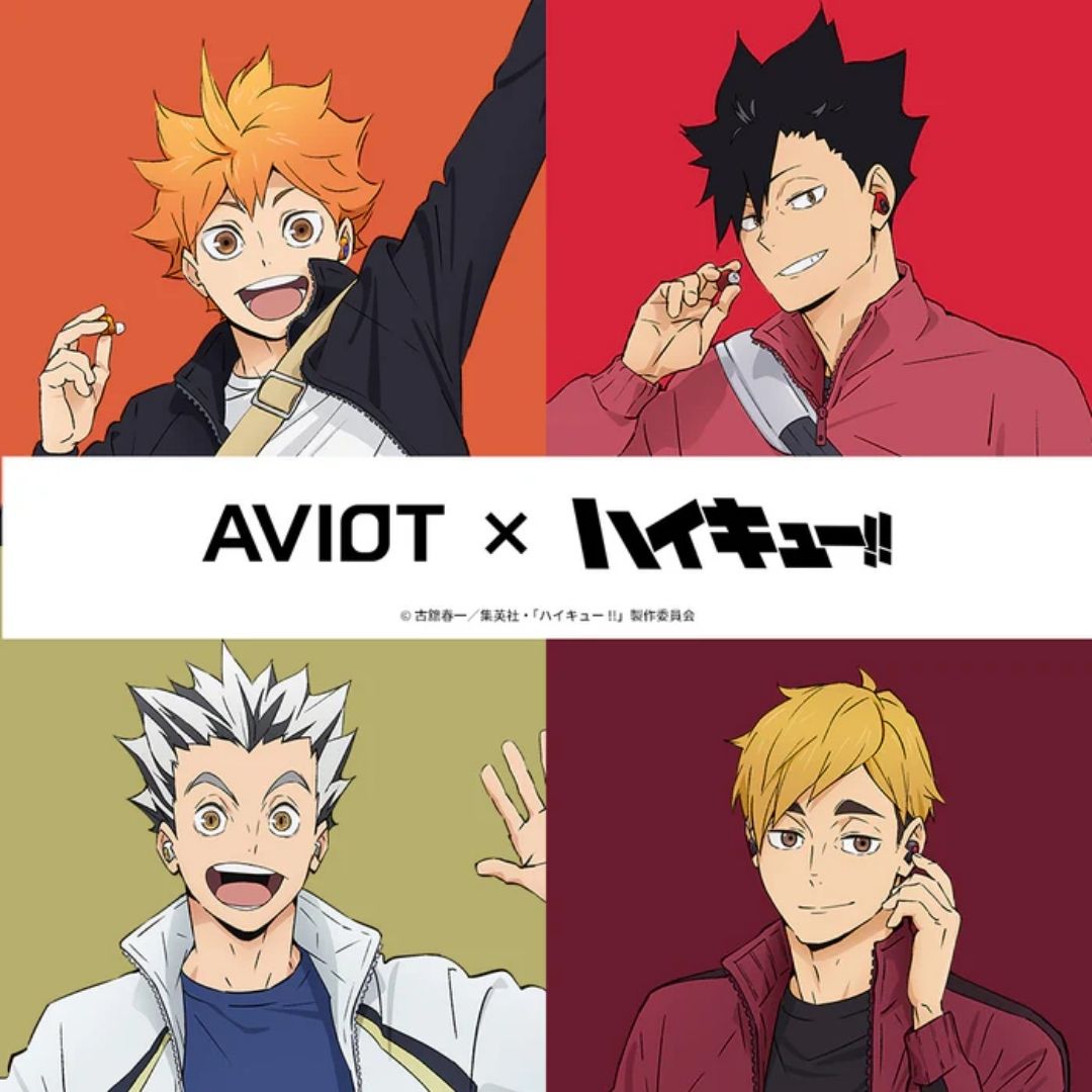 Aviot x Haikyu!! TE-Q3-HK: Rasakan Semangat Tim Favoritmu!