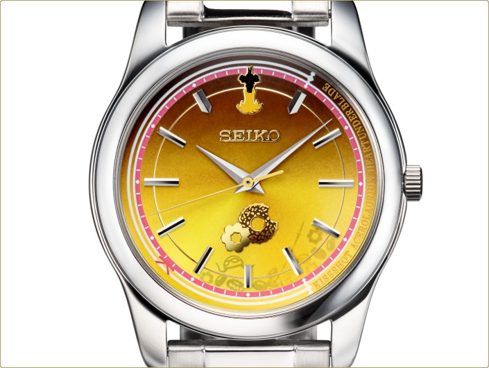 Monogatari Series x Seiko collaboration watch with acrylic display stand (Miyoi/ Shinobu) PO-25 Monogatari Series x Seiko collaboration watch with acrylic display stand (Miyoi/ Shinobu) PO-25