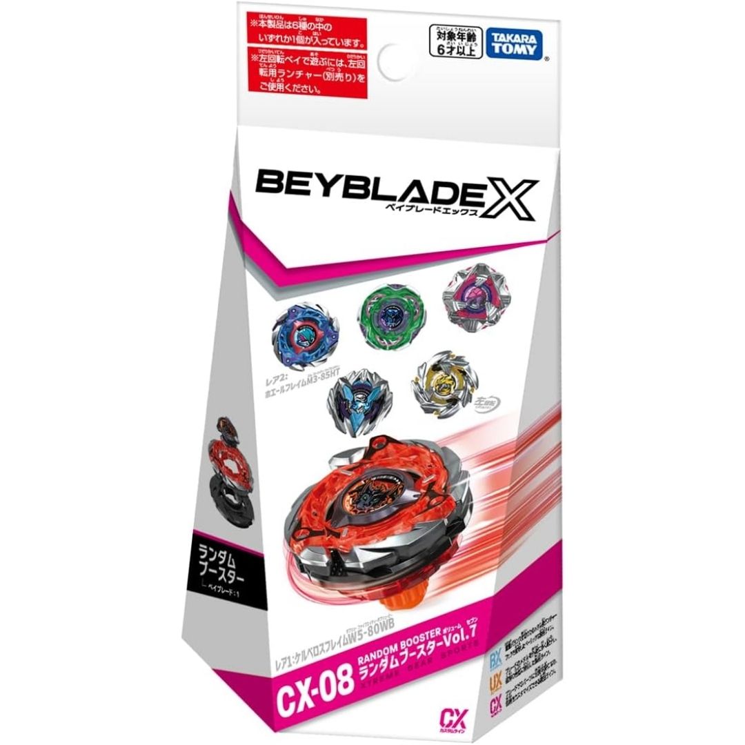 TAKARA TOMY BEYBLADE X CX-08 Random Booster Vol.7 PO-25
