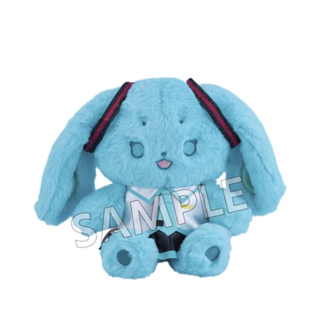 Boneka Hatsune Miku Piapro Characters Fluffy Plush Toy Ukuran 20cm