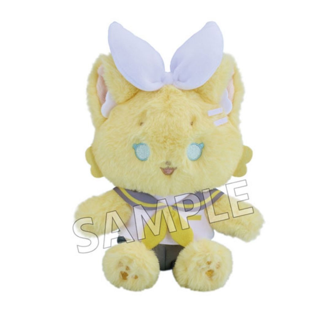 Boneka Kagamine Rin Piapro Characters Fluffy Plush Toy Ukuran 20cm