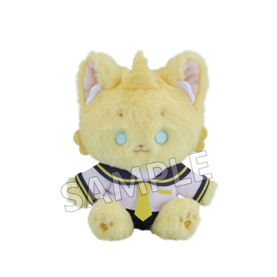 Boneka Kagamine Len Piapro Characters Fluffy Plush Toy Ukuran 20cm