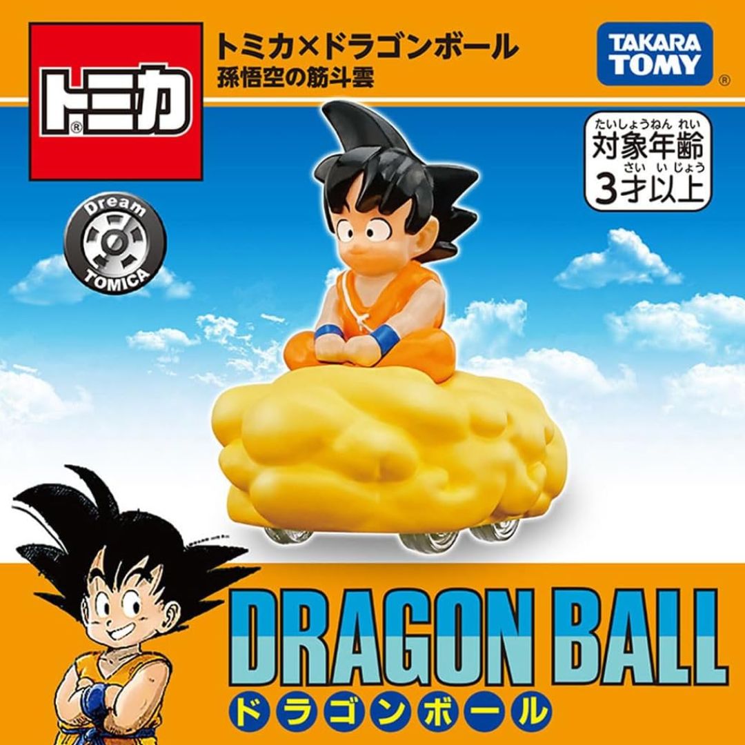 Tomica x Dragon Ball Awan Kinton Goku – dengan Stand Display Tomica x Dragon Ball Awan Kinton Goku – dengan Stand Display