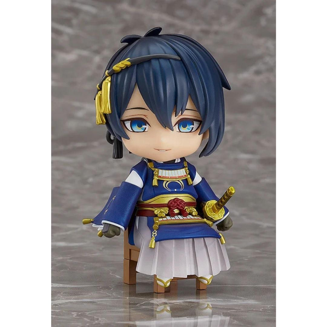 GSC Nendoroid Mikazuki Munechika Touken Ranbu Swacchao Versi Duduk Lucu (90mm) (XRS)