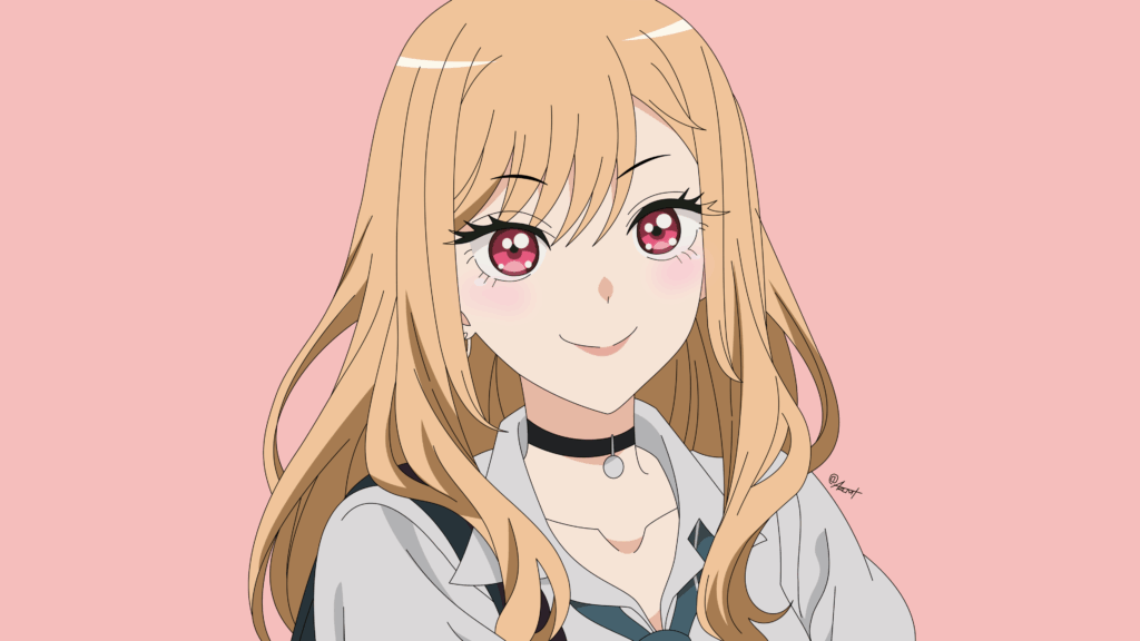 TITIP JEPANG - TITIPJEPANG - KITAGAWA MARIN - SONO BISQUE DOLL WA KOI WO SURU - MY DRESS UP DARLING - HOUSHOU MARINE - VTUBER - HOLOLIVE - HOUSHOU MARINE - X KITAGAWA MARIN