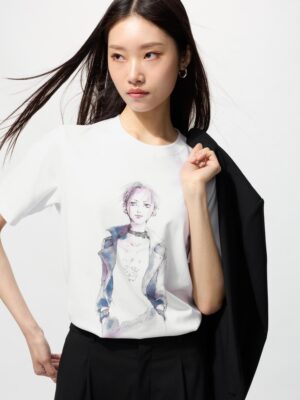 Kaos Uniqlo Ai Yazawa Collection UT 1 Color: 00 WHITE Kaos Uniqlo Ai Yazawa Collection UT 1 Color: 00 WHITE