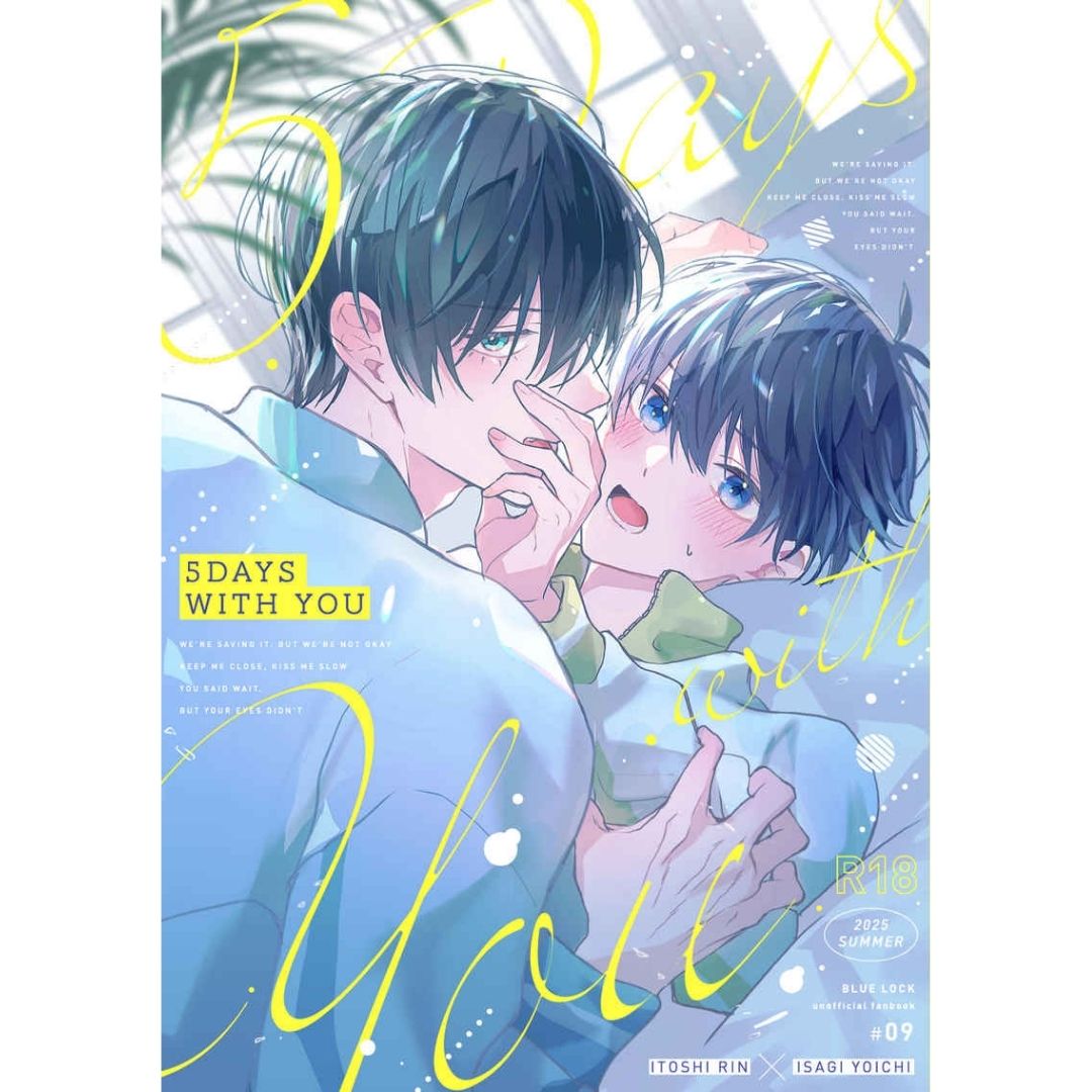 Doujinshi Blue Lock 5 Days with You 108p (Doujin BL/JP) Doujinshi Blue Lock 5 Days with You 108p (Doujin BL/JP)