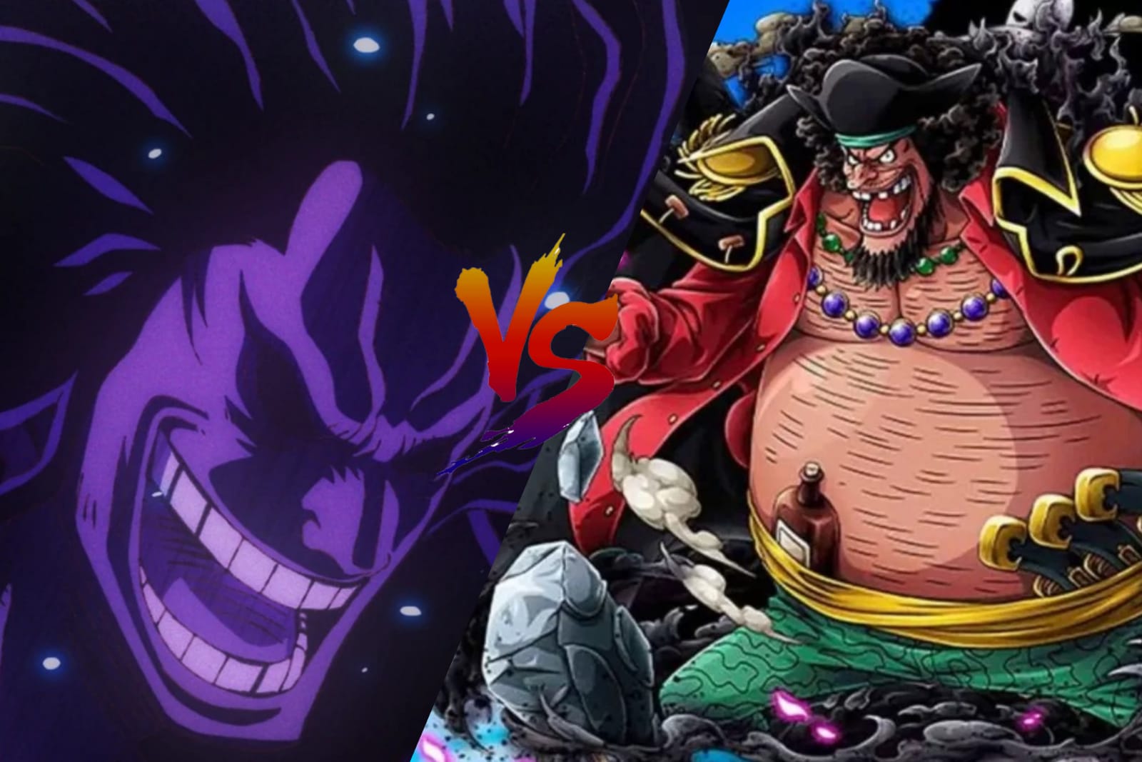 5 Perbedaan Besar Kurohige dan Ayahnya, Rocks D. Xebec