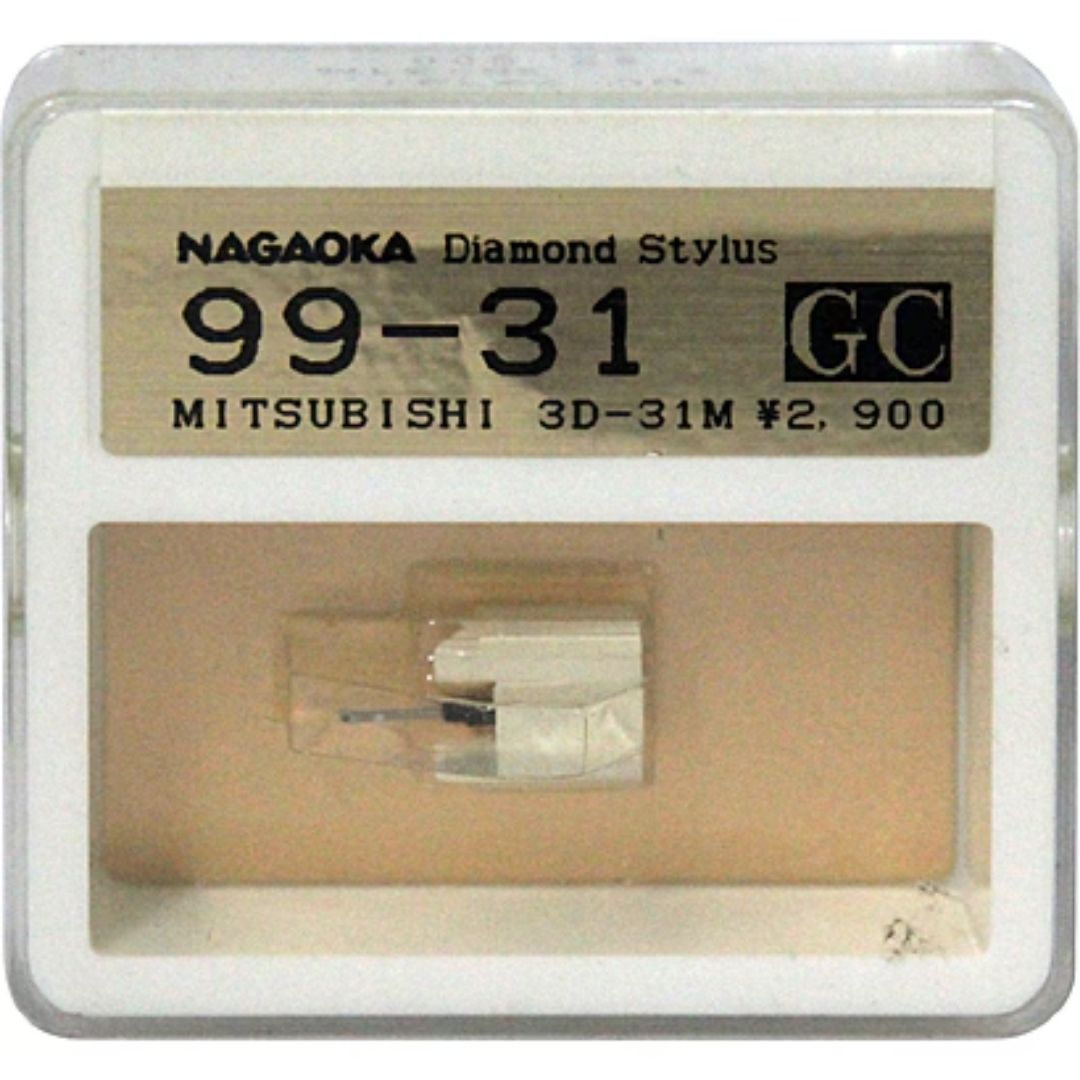 Nagaoka Diamond Stylus GC99-31 Jarum Pengganti Mitsubishi 3D-31M