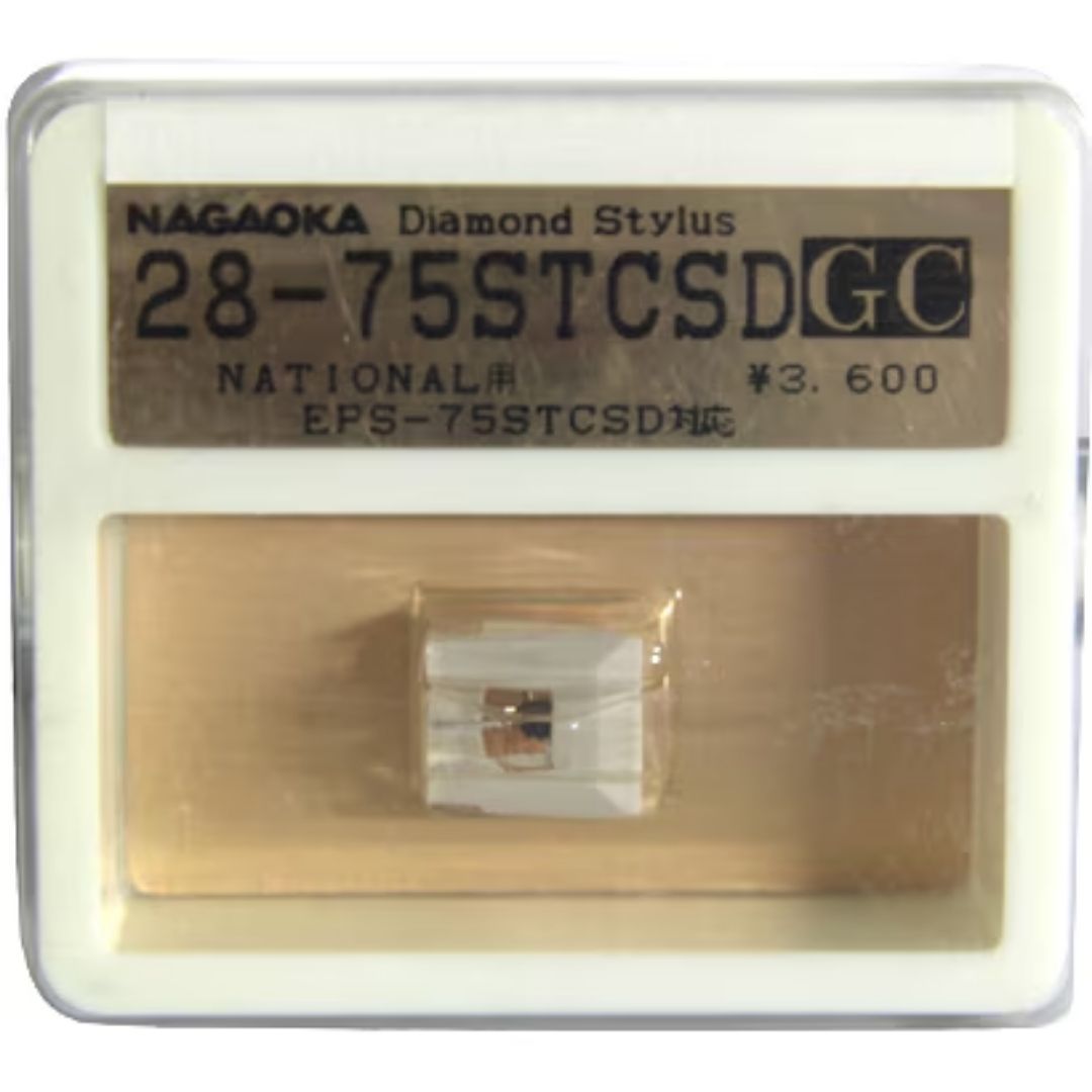 Nagaoka Diamond Stylus GC 28-75STCSD Jarum Pengganti Vinyl EPC-75