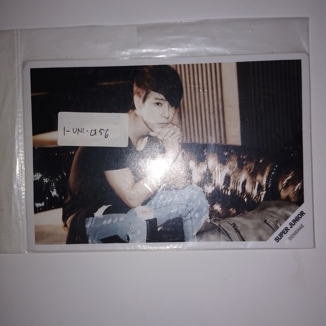 Photocard Super Junior Donghae - Koleksi Resmi K-Pop