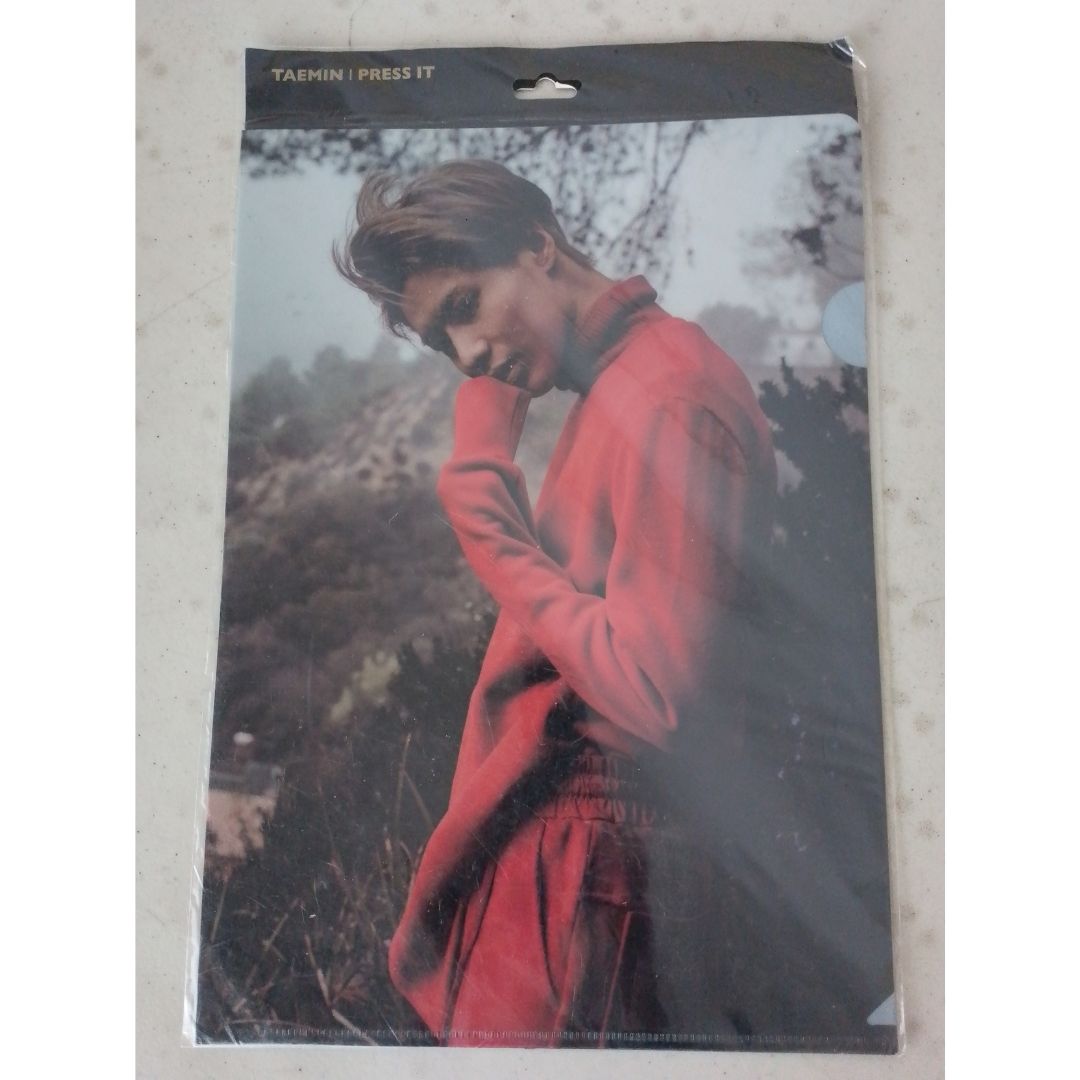 Clear File TAEMIN - Era Press It (Versi B)