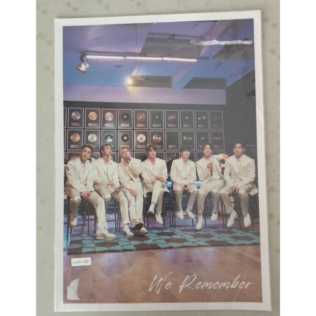 Poster Resmi BTS We Remember 2021 - Koleksi Eksklusif ARMY