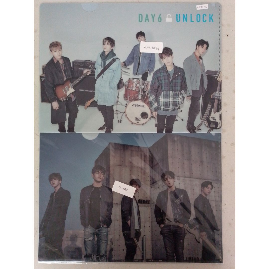 Clear File DAY6 Eksklusif - Koleksi UNLOCK dan Konsep Urban (2 Tipe)