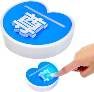 Lucan Battery Included, Pushing Button BLUE  3mm thick acrylic stands