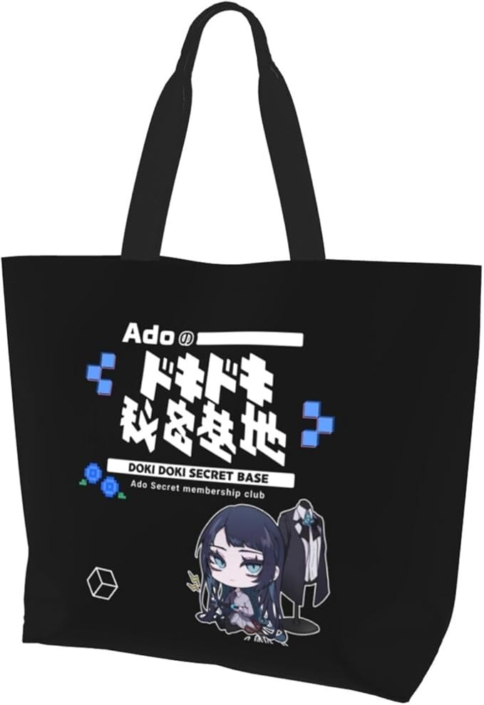 Ado Goods Diva Ado Tote Bag Black