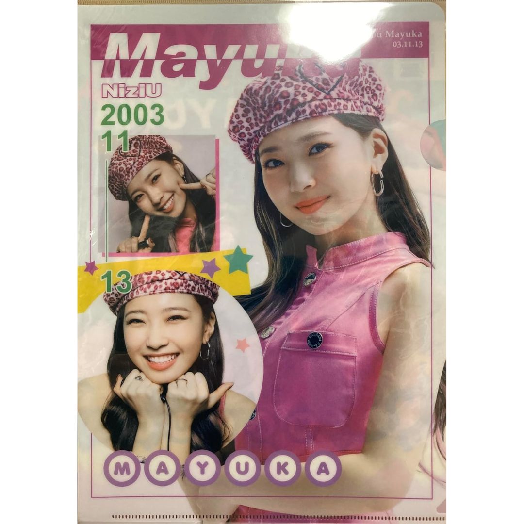 NiziU Mayuka A4 Clear File: Arsip Gaya untuk WithU!