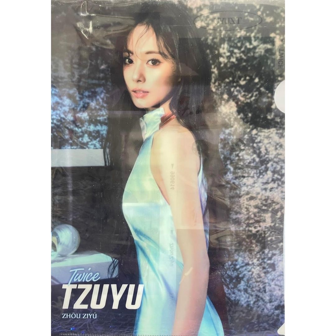TWICE Tzuyu A4 Clear File: Arsip Gaya untuk ONCE!