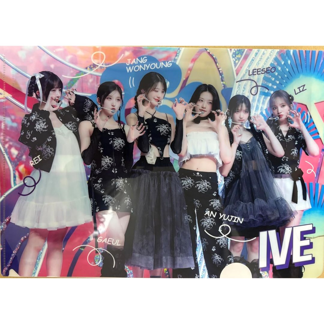 IVE A4 Clear File: Arsip Gaya untuk DIVE!