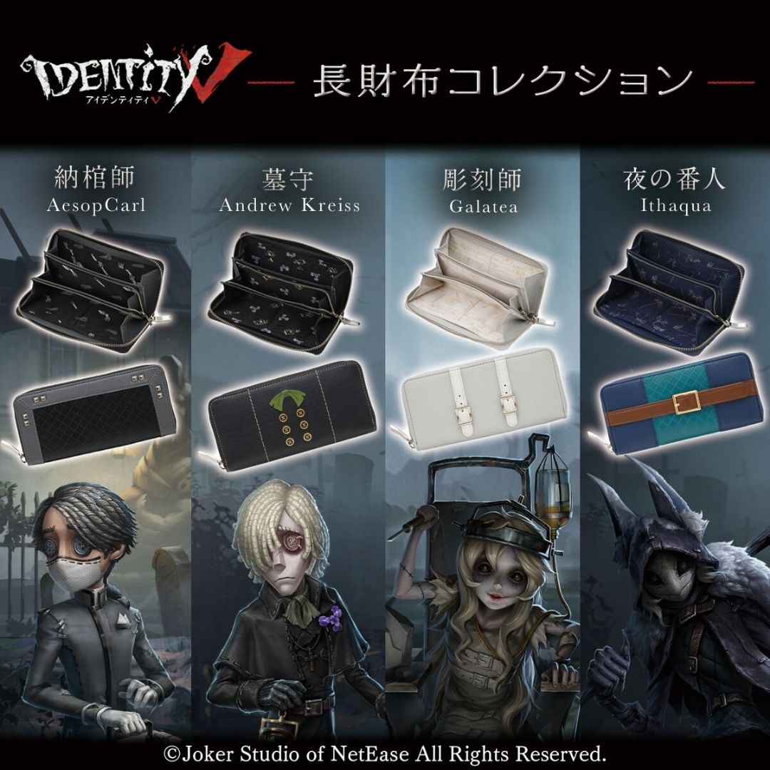 Dompet Identity V Long Wallet Collection dengan 12 Slot Kartu Po-25 Dompet Identity V Long Wallet Collection dengan 12 Slot Kartu Po-25