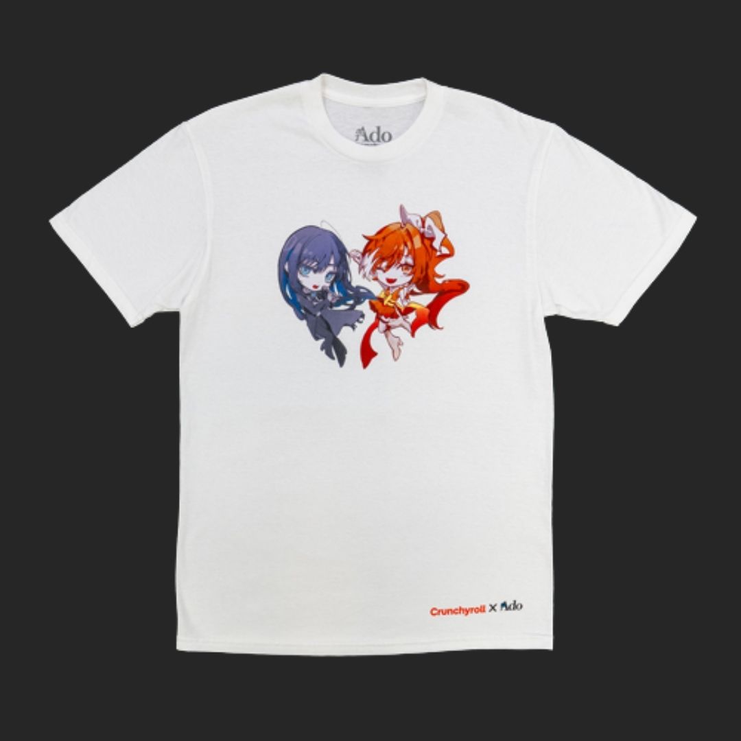  Kaos Crunchyroll Ado Hime Edisi Eksklusif World Tour (S–XXL Tersedia) PO-25 