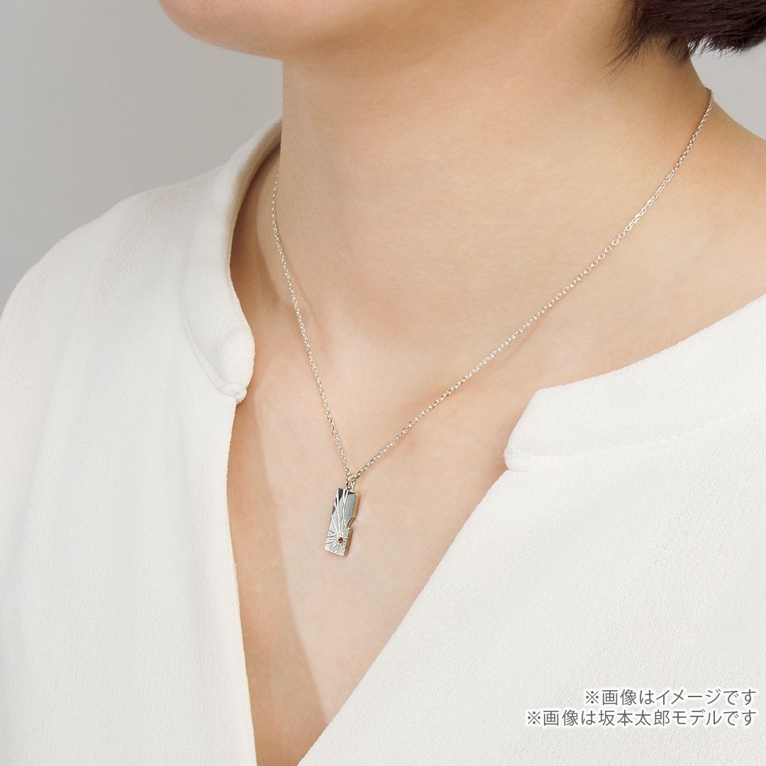 Kalung Sakamoto Days Plate necklace Kamigami Kai Silver Resmi (u-Treasure) Kalung Sakamoto Days Plate necklace Kamigami Kai Silver Resmi (u-Treasure)