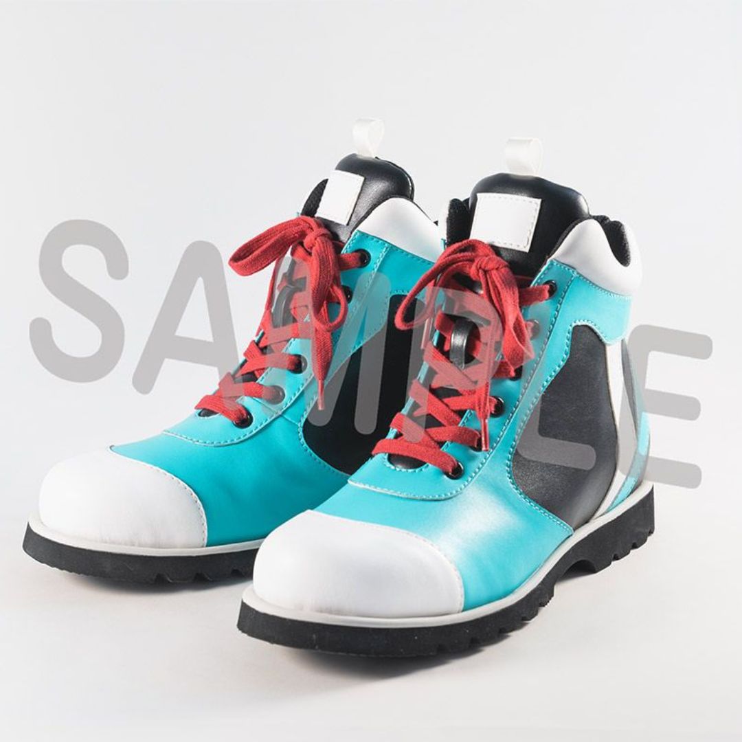 Sepatu Blue Archive Kazusa Sneakers Bonus Postcard Ilustrasi