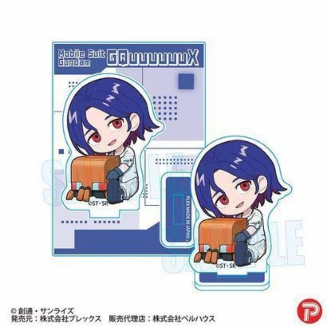 Mini Stand Shuji Ito Gundam GQuuuuuuX: Akrilik Stand Lucu dan Kolektibel