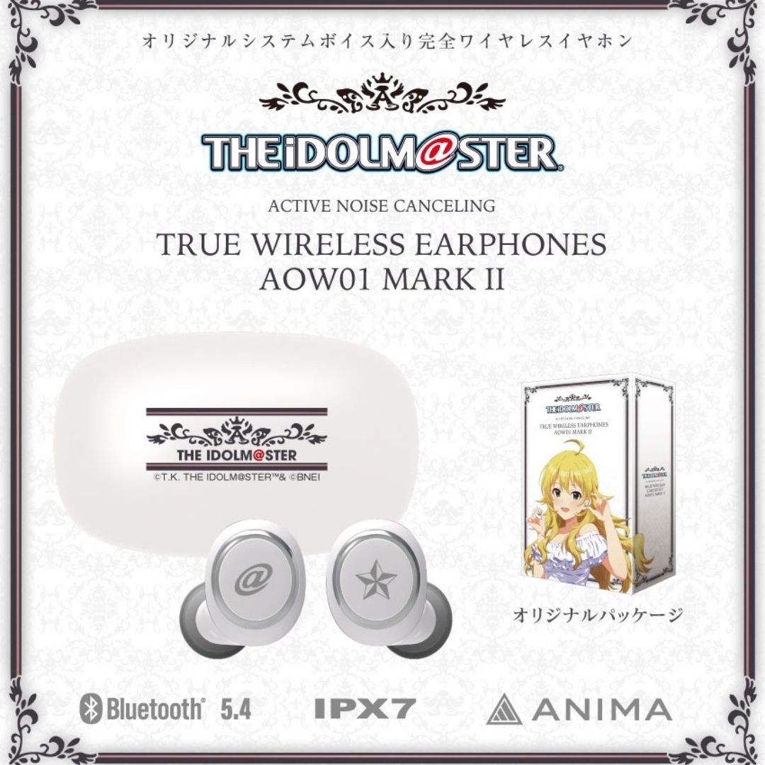 TWS Onkyo Hoshii Miki Model MARKⅡ IDOLMASTER AOW01: Suara Idol & ANC Canggih