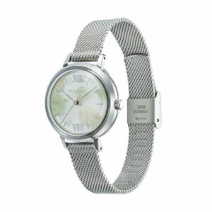 Jam Tangan MATOW Suzuran Silver MESH: Watch Elegan, Natural, dan Penuh Pesona