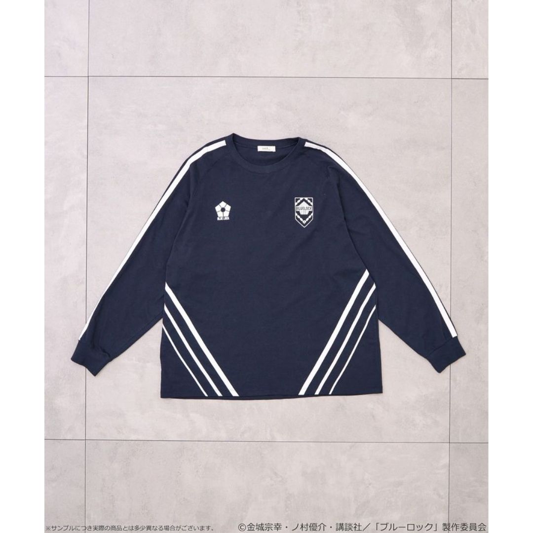 Long T-Shirt Blue Lock X Earth Music&Ecology: Gaya Kasual dengan Sentuhan Sepak Bola! PO25