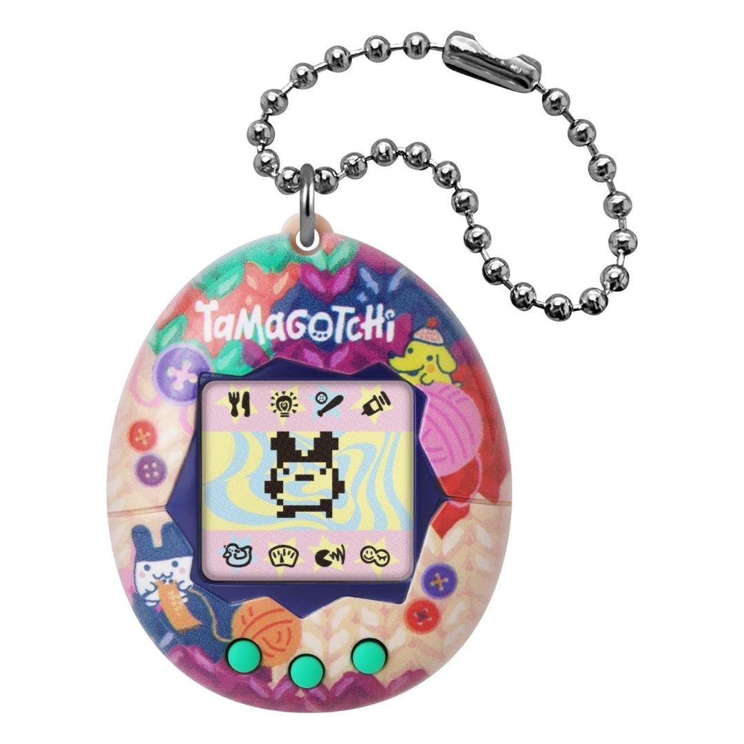 Original Tamagotchi Tama Sewing: Sentuhan Rajut yang Hangat untuk Peliharaan Digitalmu! PO25