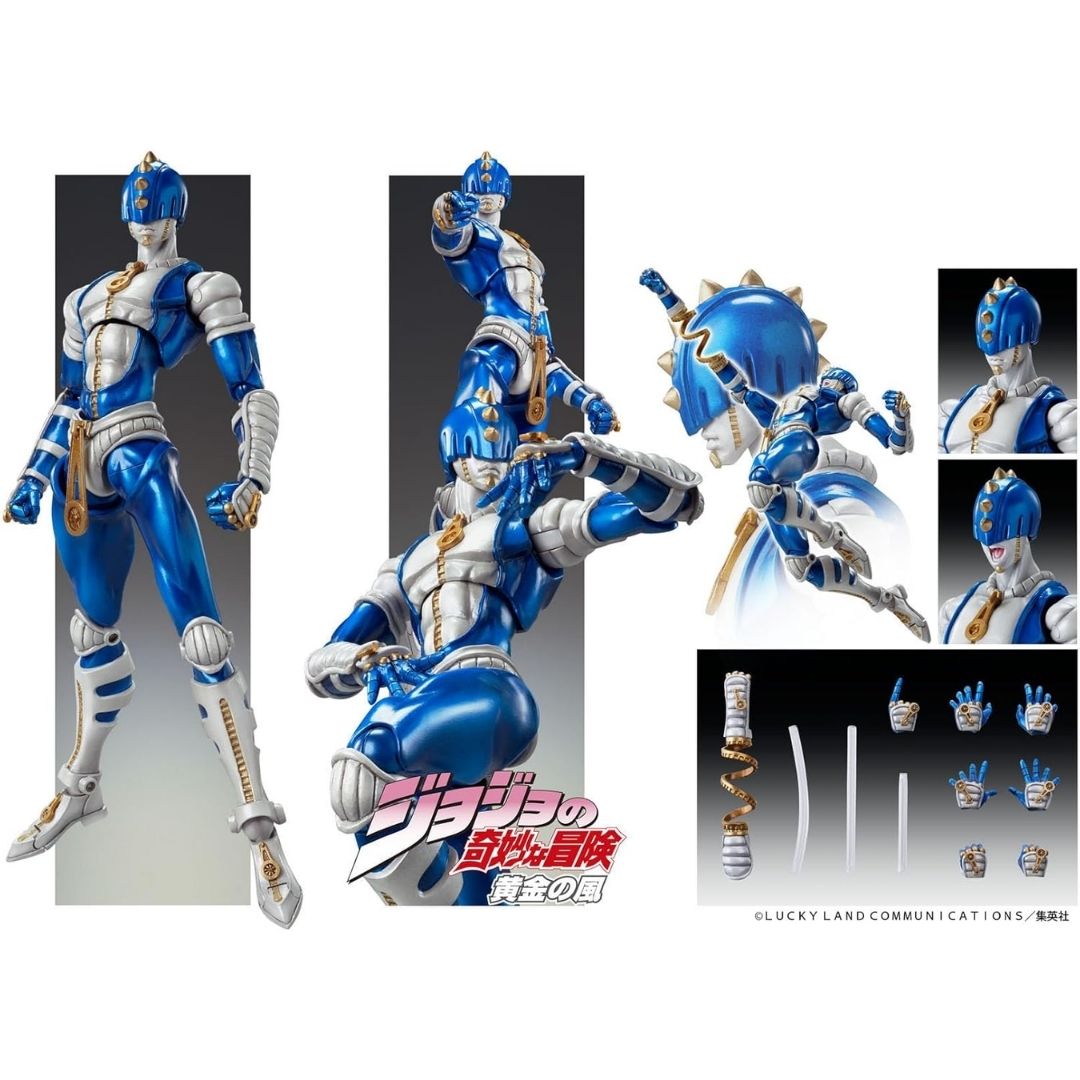 Medicos Super Action Statue Sticky Fingers JoJo Part 5 Original Medicos Super Action Statue Sticky Fingers JoJo Part 5 Original