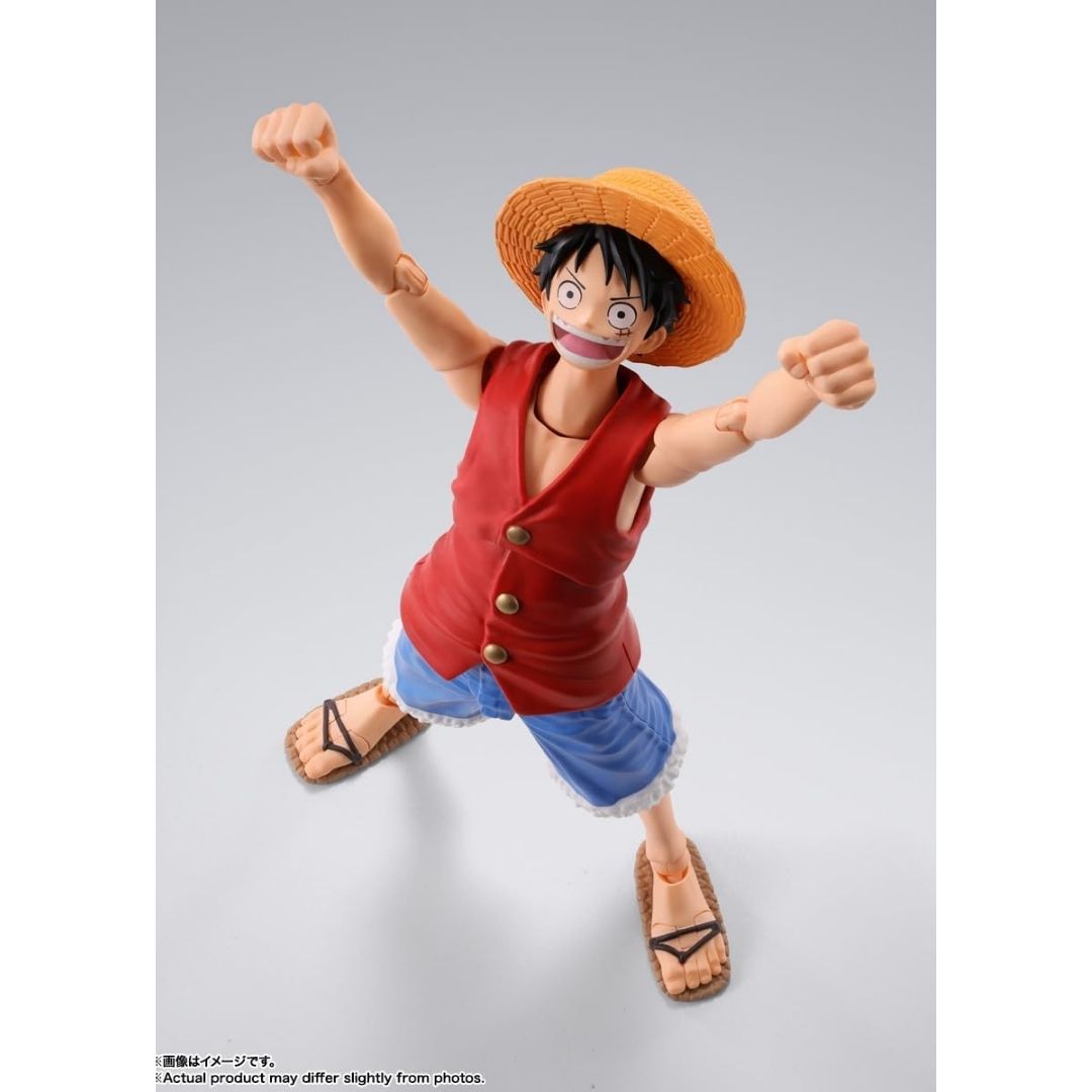S.H. Figuarts Monkey D Luffy One Piece Dawn of Adventure Versi Lengkap (145mm)