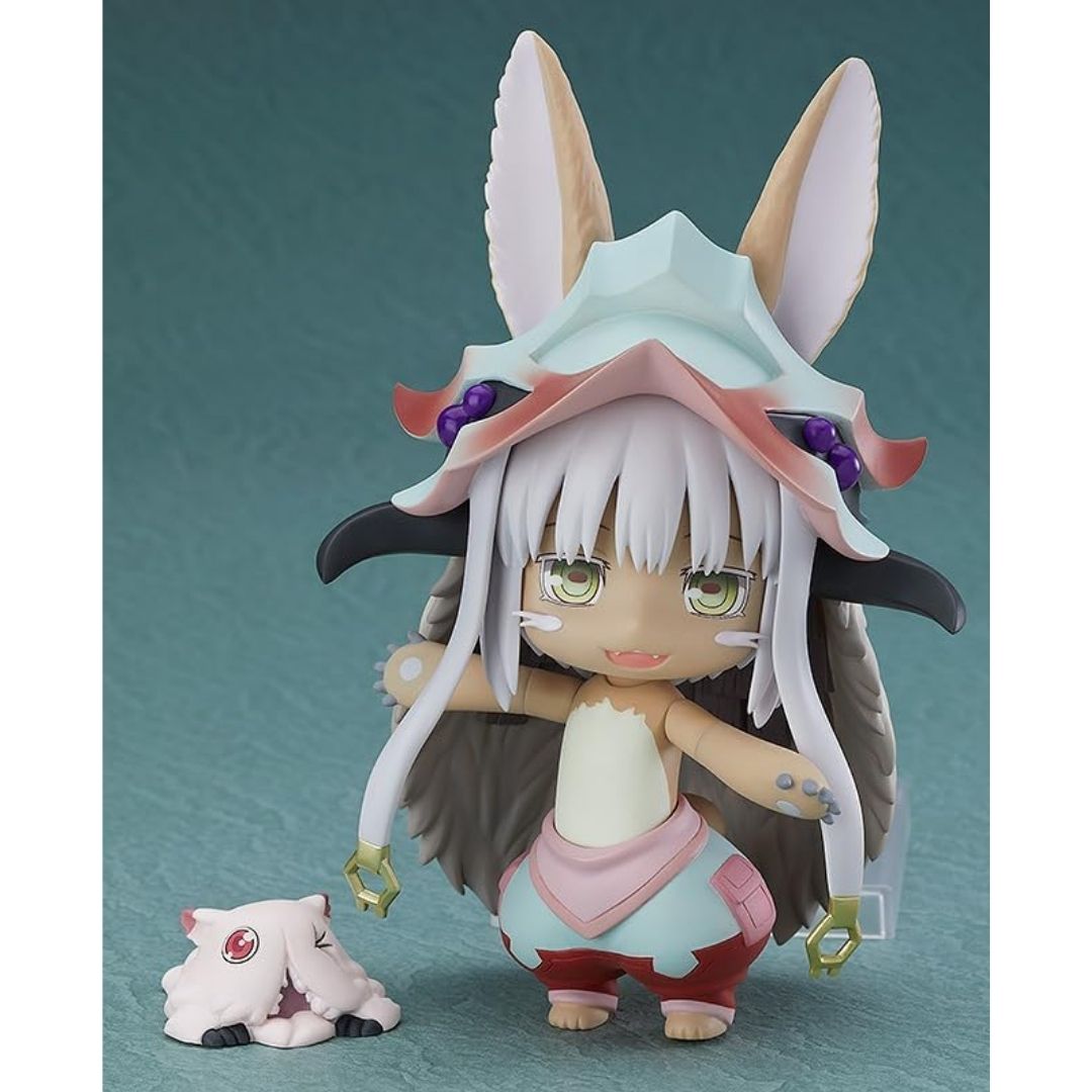 Nendoroid Made in Abyss Nanachi dengan Aksesori Mitty dan Ekspresi Lucu (130mm)