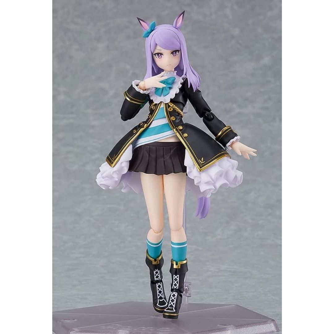 Figma Mejiro McQueen Uma Musume Pretty Derby Figure: Poseable dan Detail (145mm)