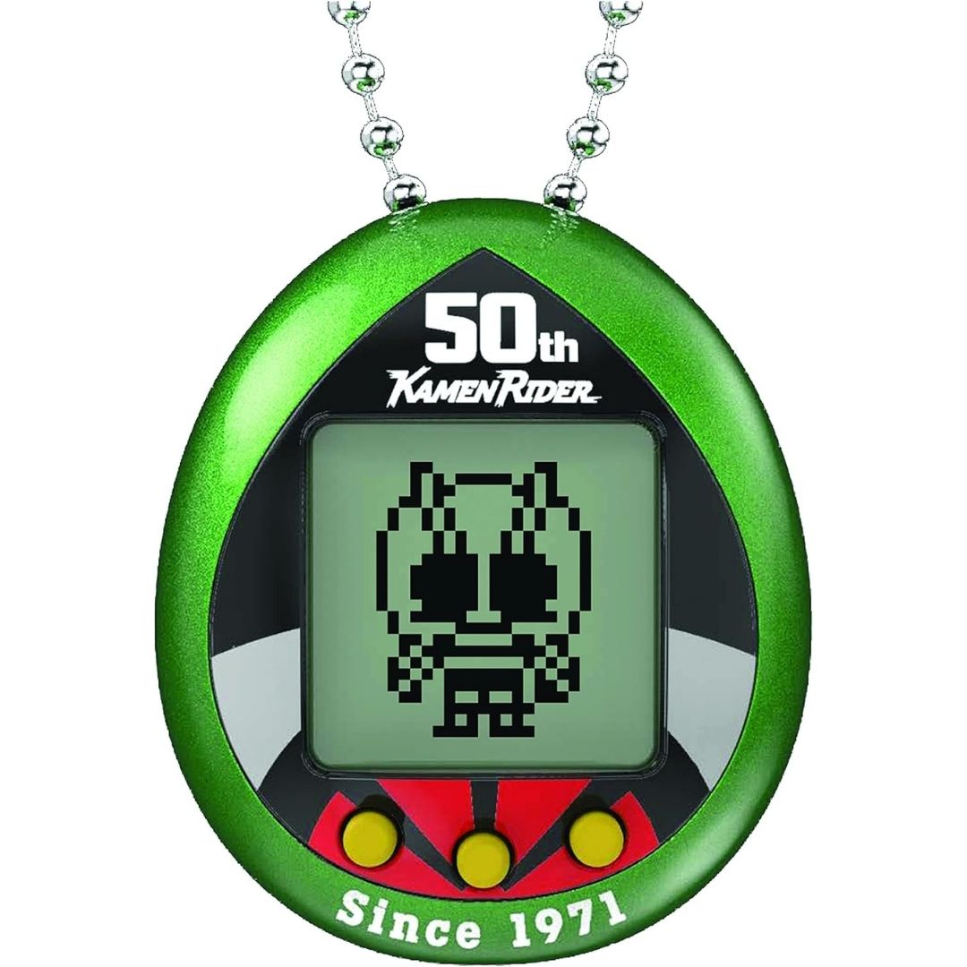 Tamagotchi Kamen Rider 50th Anniversary Legacy Green Versi Edisi Khusus