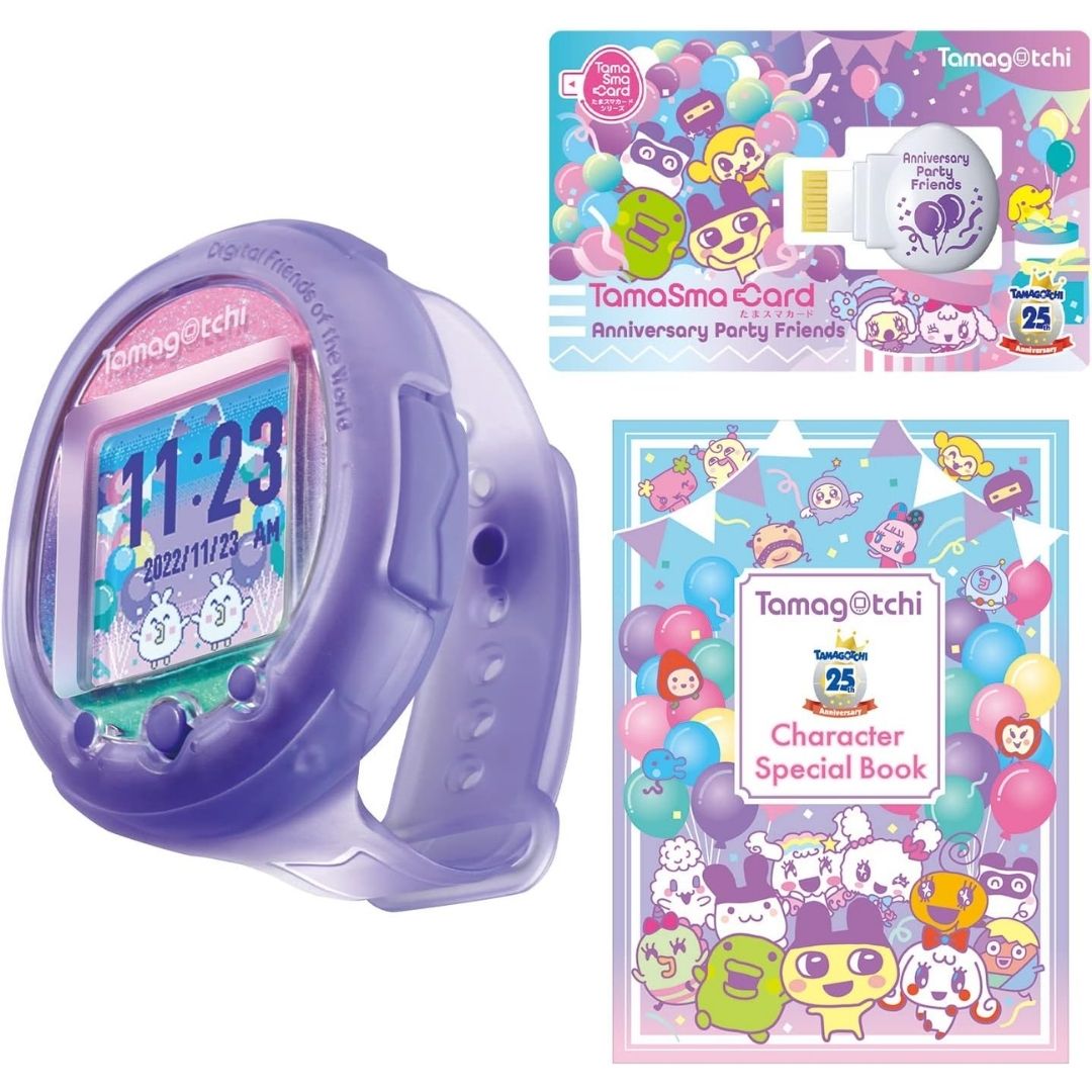 Tamagotchi Smart Anniversary Party Set: Edisi Spesial 25th Bandai