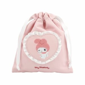 Angel My Melody 50th Anniversary Drawstring Bag