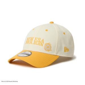 Topi NEW ERA 9FORTY SESAME STREET Big Bird Chrome White with Yellow Visor Golf (Size: 56.8 - 60.6cm)