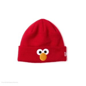 Topi NEW ERA Kids' Basic Cuff Knit SESAME STREET Elmo Red RD-JP25 Topi NEW ERA Kids' Basic Cuff Knit SESAME STREET Elmo Red RD-JP25