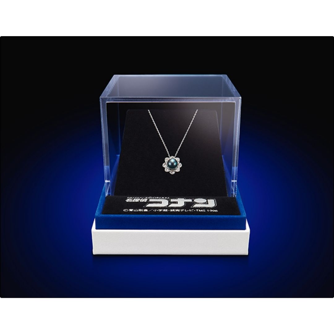 Kalung Black Pearl Pendant Conan vs Kid The Raven Star (Premico)