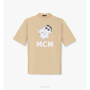 MCM Crayon Shin-chan T-shirt (Beige) 100% Cotton Premium