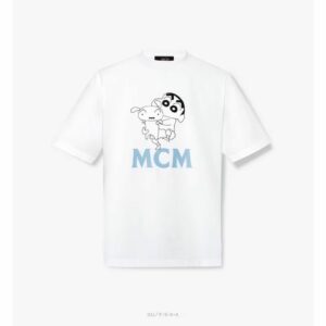 MCM Crayon Shin-chan T-shirt (White) 100% Cotton Premium