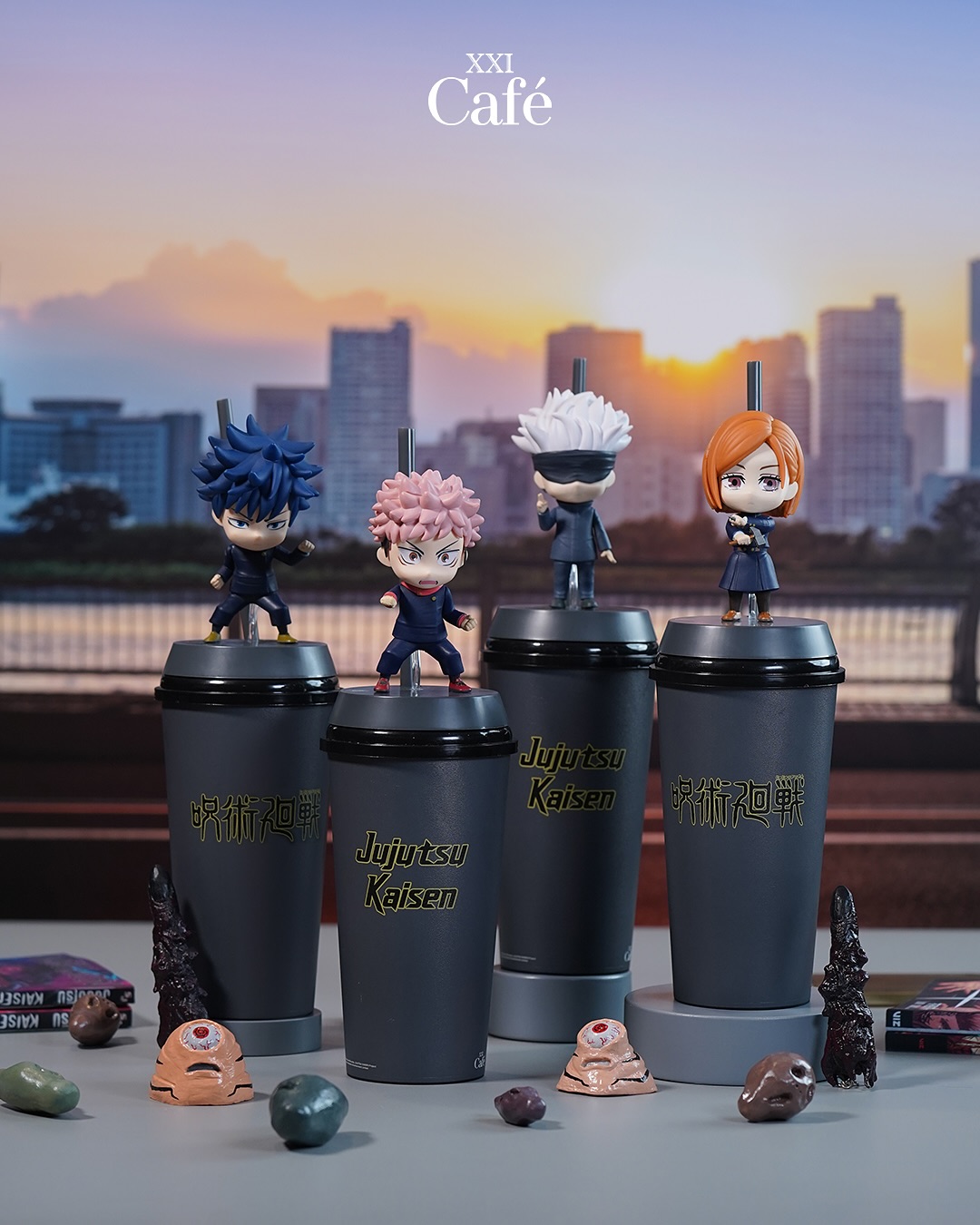 blog-Merch Jujutsu Kaisen di XXI Café