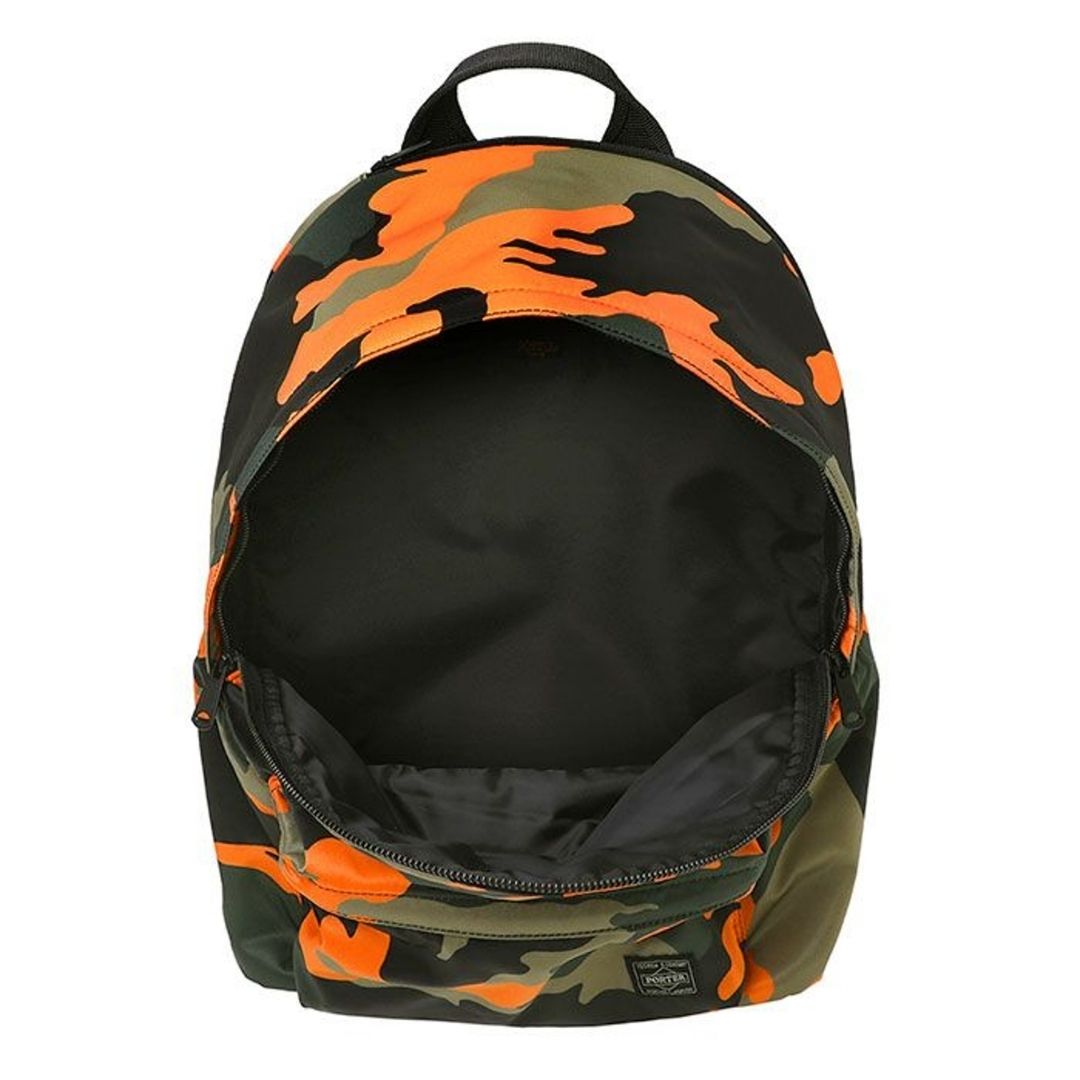 PORTER PS Camo Daypack Woodland Orange: Tas Ransel Trendy (384-19506)