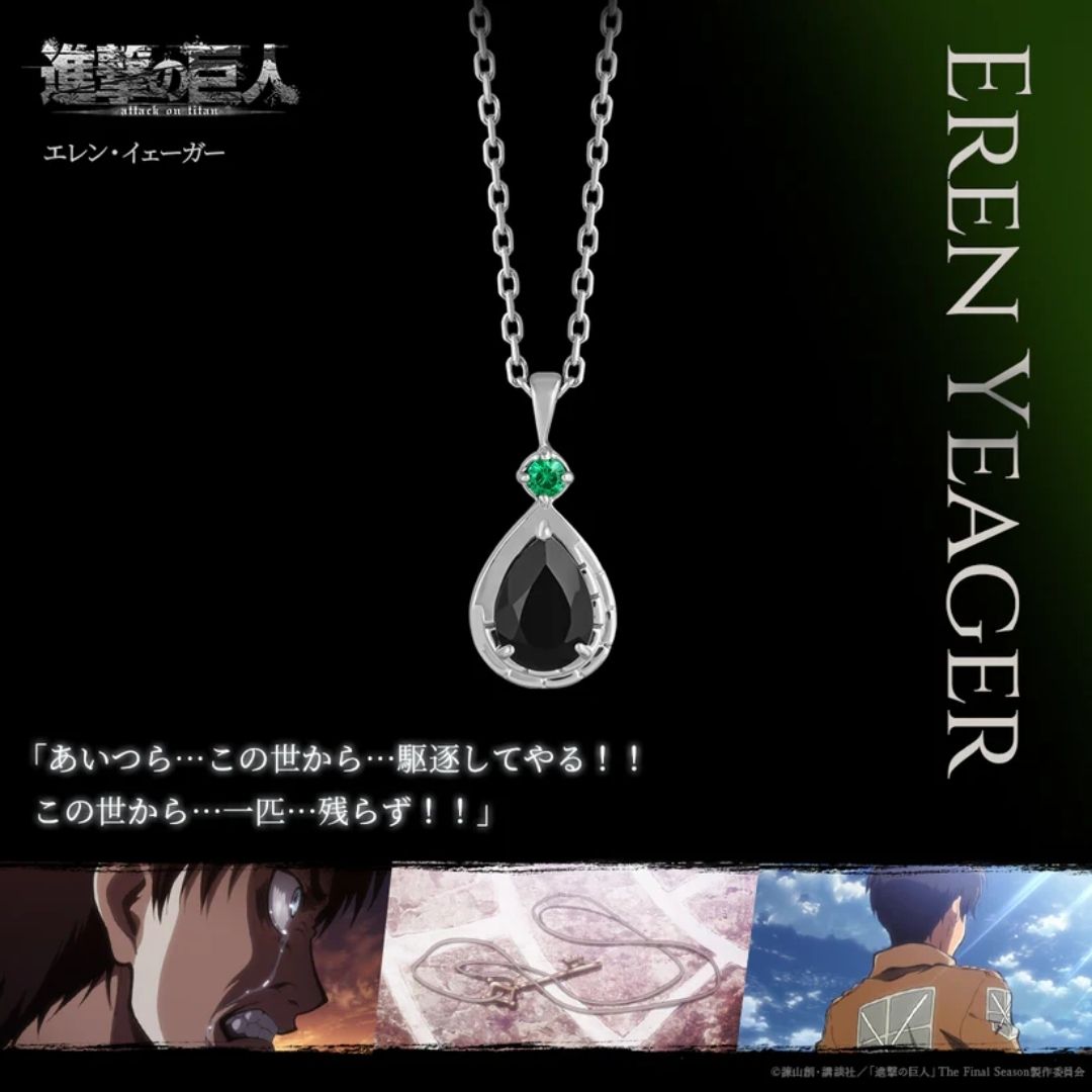 Kalung Attack on Titan Eren Yeager: Desain Ikonik dan Penuh Makna