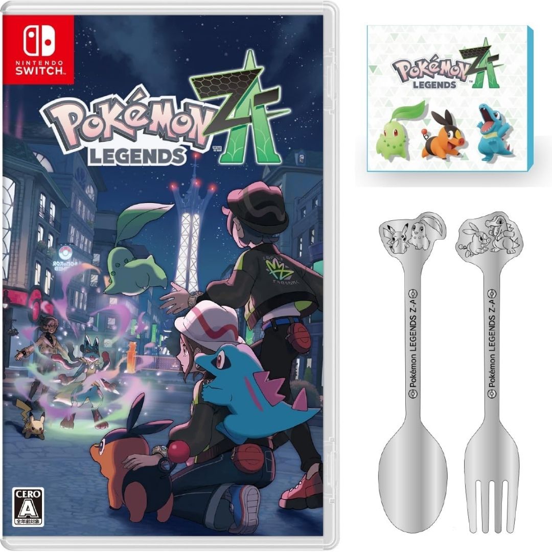 Pokemon LEGENDS ZA Nintendo Switch: Edisi Bonus Eksklusif Amazon Jepang Pokemon LEGENDS ZA Nintendo Switch: Edisi Bonus Eksklusif Amazon Jepang
