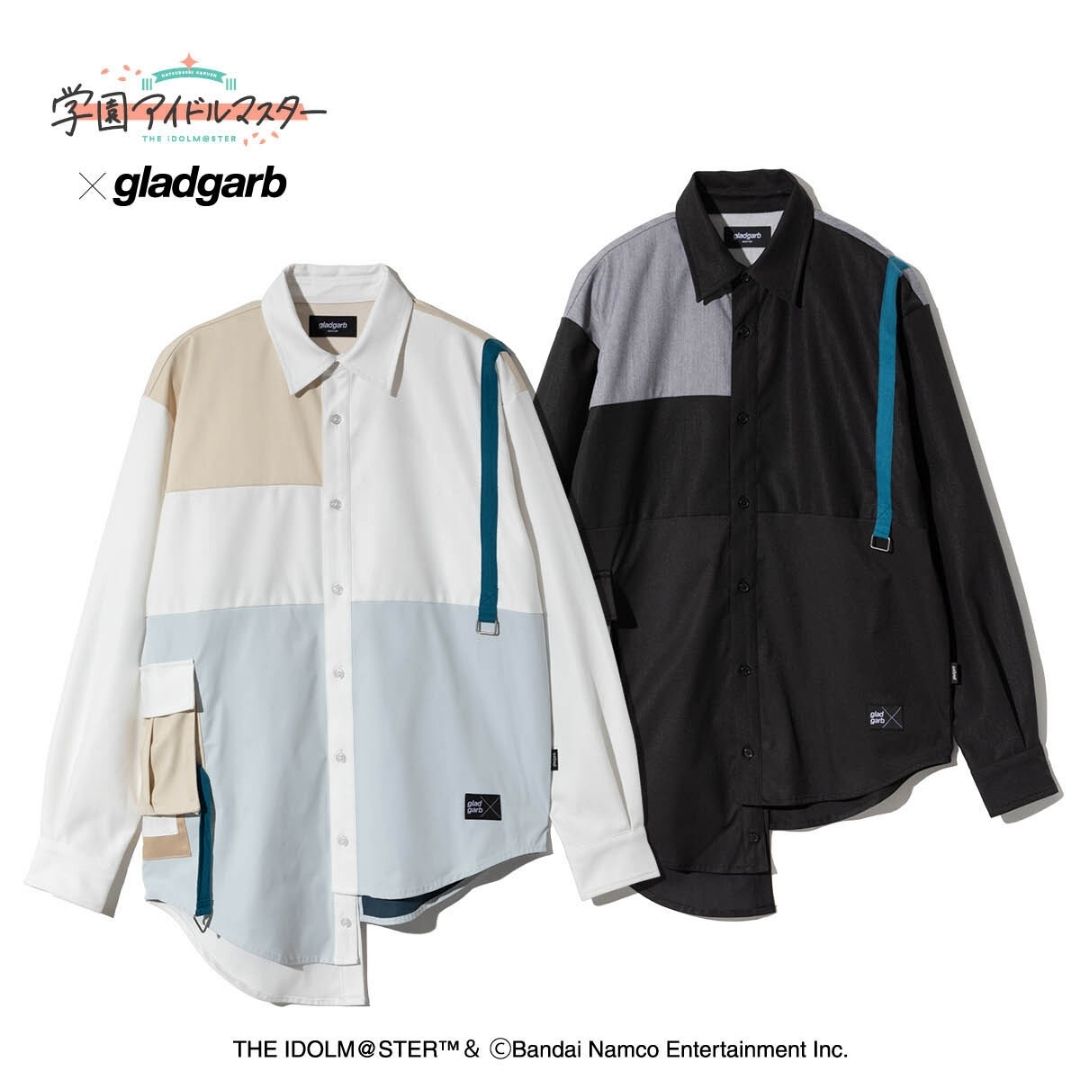 Streetwear Gakuen Idolmaster Gladgarb Temari (Black/White): Gaya Streetwear Elegan Unik