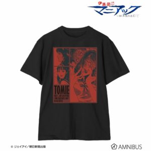 Junji Ito Tomie T-shirt Ver.A Men's – Kaos Horor Ikonik 100% Cotton